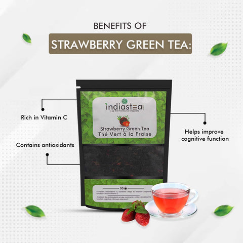 Strawberry Green Tea
